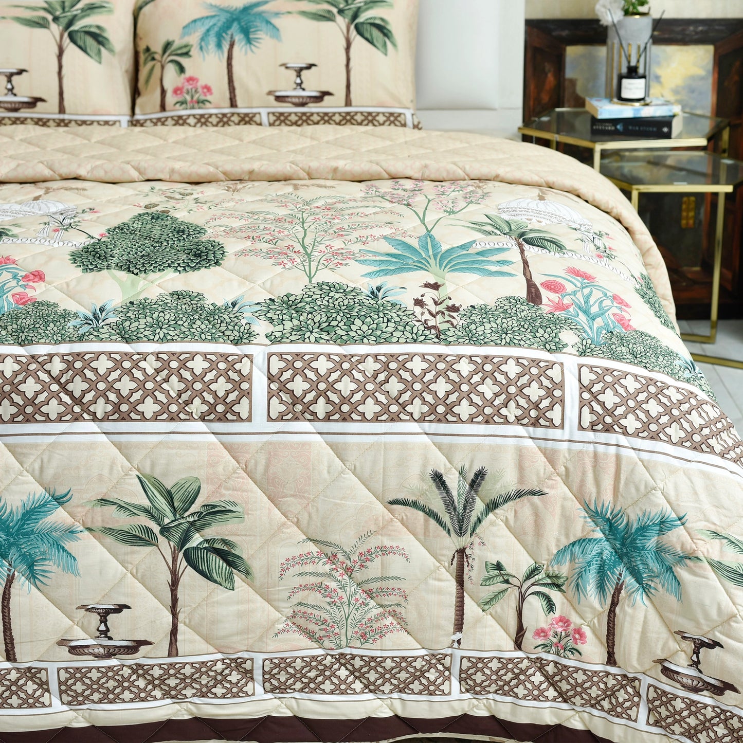 3 PCS BED SPREAD DOUBLE SHALIMAR-26-SL