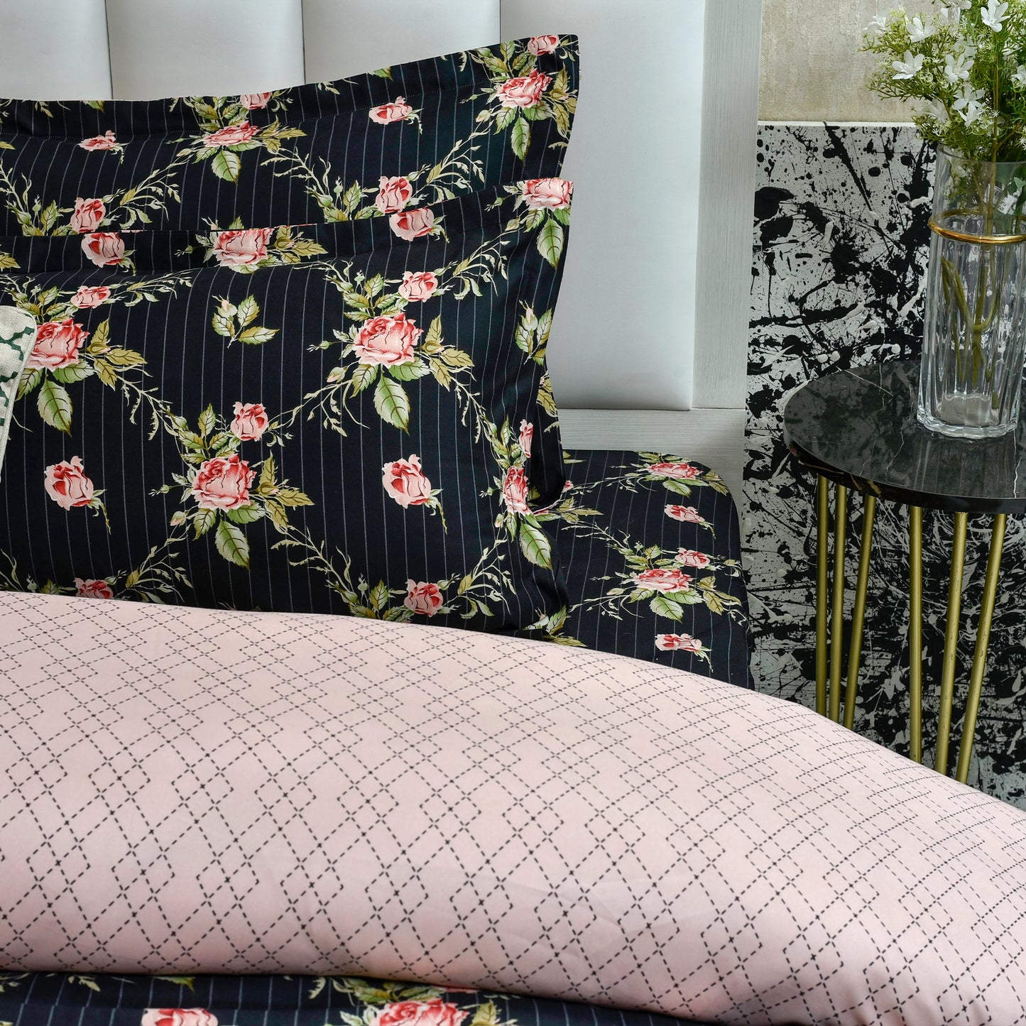 QUILT COVER DAIMOND FLORA-26N