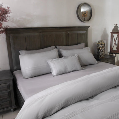 7 PCS DUVET COVER SET POISE GREY
