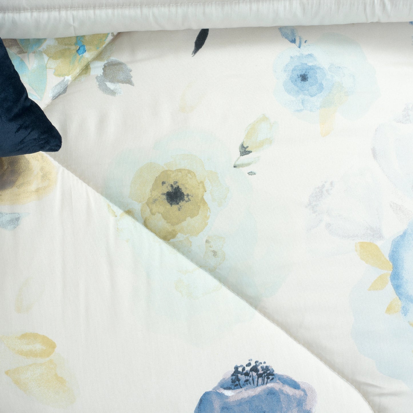 6 PCS COMFORTER SET BLUE GARDEN-26N