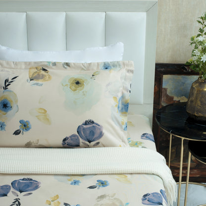 BED SHEET MAIN VERSION BLUE GARDEN-26N