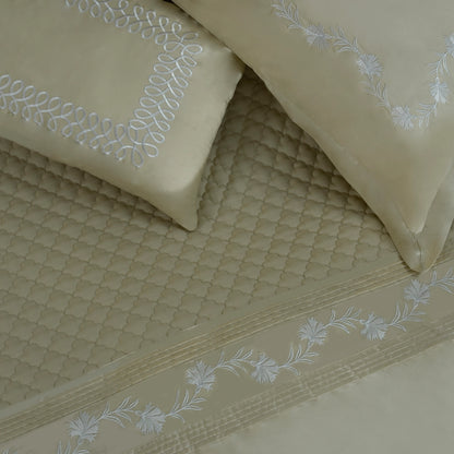 7 PCS DUVET COVER SET KING BEACH SAND