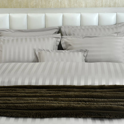 7 PCS DUVET COVER SET GREY DREAMY-25WP