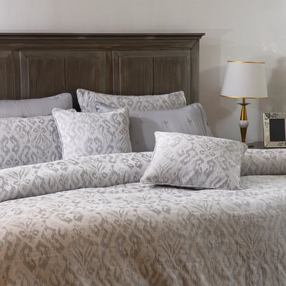 8 PCS DUVET COVER SET VICTORIA-26 GREY
