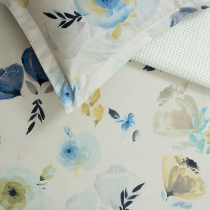 BED SHEET MAIN VERSION BLUE GARDEN-26N